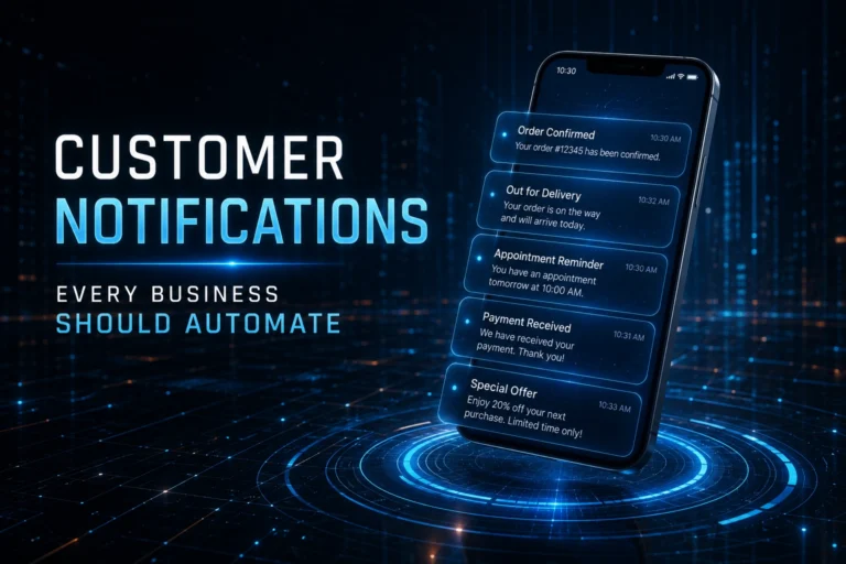 5 Customer Notifications Every Business Should Automate